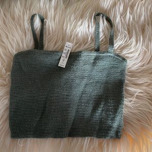 NWT Madewell Knit Crop Top